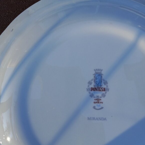 Vintage Pontesa Miranda Snack Plates and Cups Made in Spain 11 Pieces - Picture 16 of 16